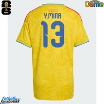 Colombia Yerry Mina #13 Hjemmedrakt Dame EM 2024 Kortermet